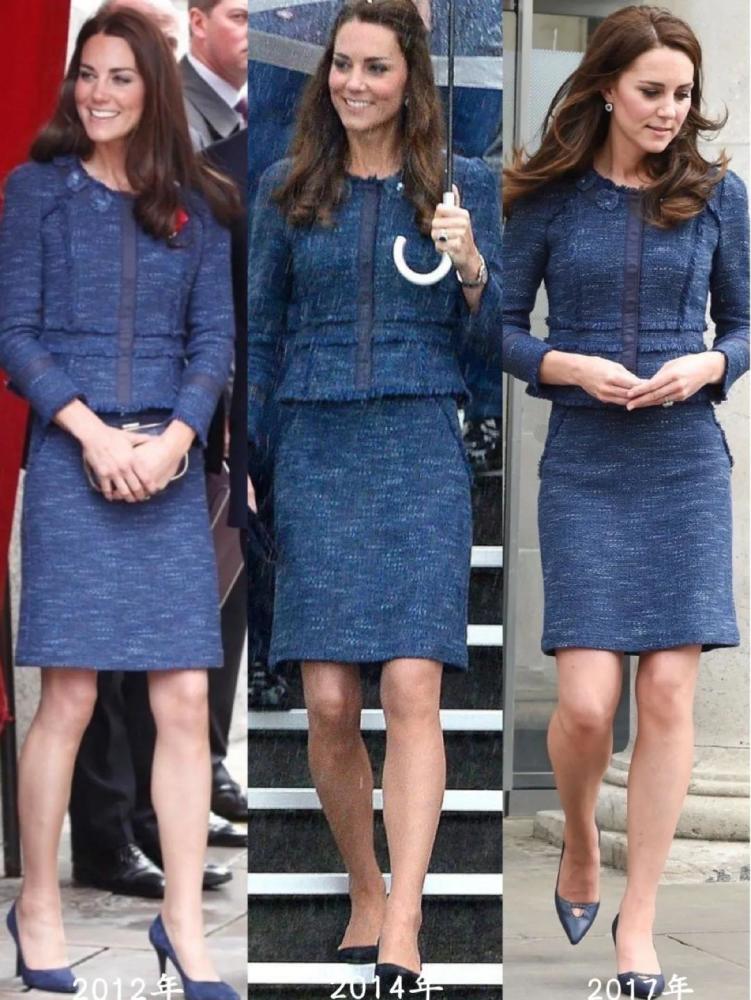 凯特王妃新照一套衣服从12年穿到21年太节俭威廉捡到宝了
