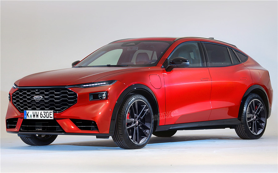 转型为suv,2022款福特蒙迪欧最新渲染图曝光