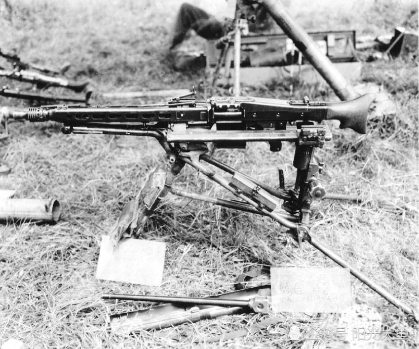 二战德军机枪7-mg42通用机枪