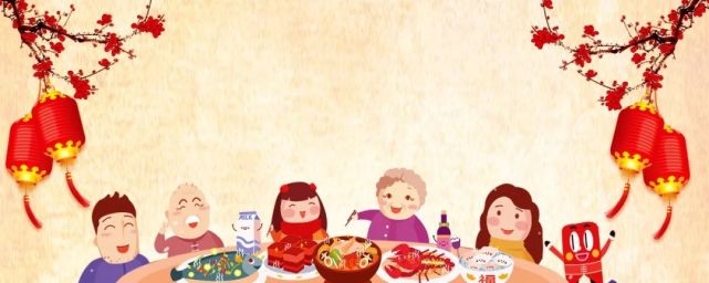 儿童画创意|大家年夜饭准备吃什么呢?参考教程来了