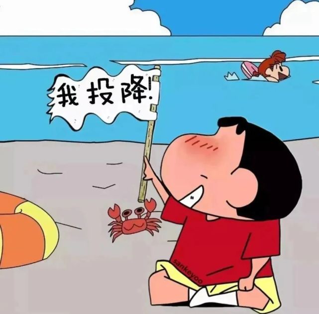 可爱的表情包:没有撤退可言