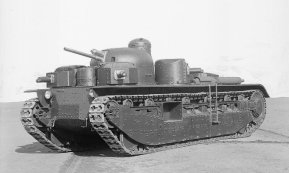 苏联曾经有一段时间对多炮塔坦克非常痴迷,因此还诞生了t28和t35一类