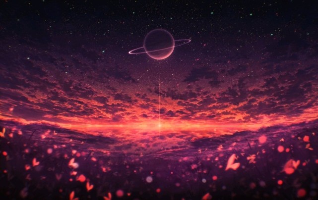 第9期在这一刻沉沦绝美二次元星空壁纸