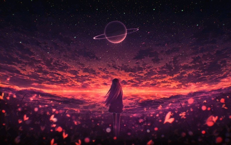【第9期】在这一刻沉沦,绝美二次元星空壁纸
