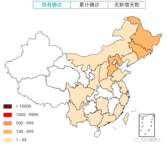 2 全国疫情地图 图1全国无新增天数情况 以上图片根据网上公布信息