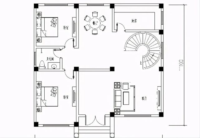 9x12米房屋设计图,9米12米农村设计图纸 9x12米 造价估算