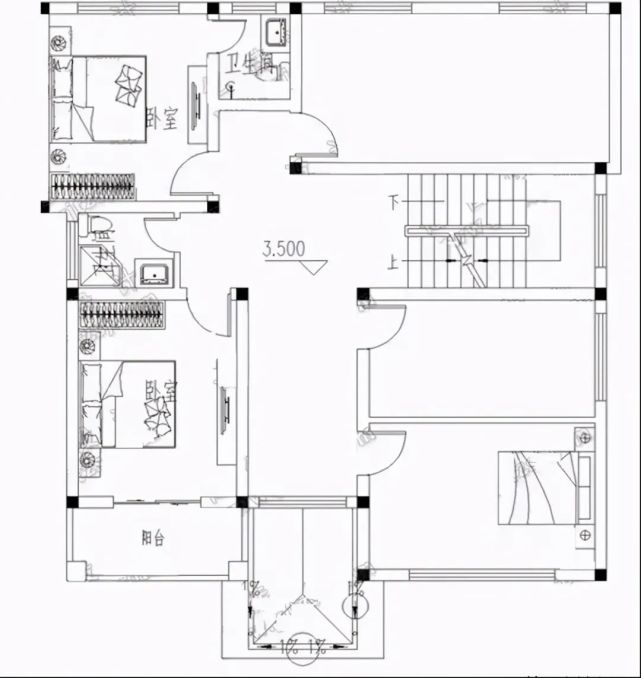8x12米两层房屋设计图,8x12米三层房屋设计图 美得惊心动魄!8款三层别墅难得一见,建栋人生没有缺憾