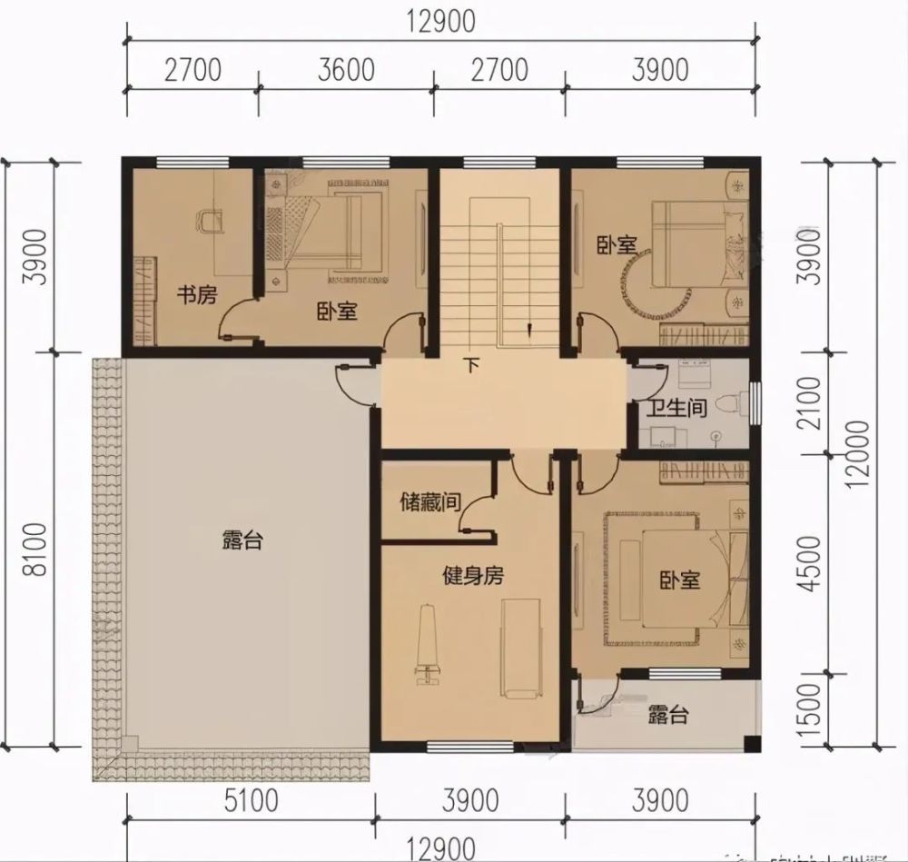 8x11.7米 造价估算:24-28万