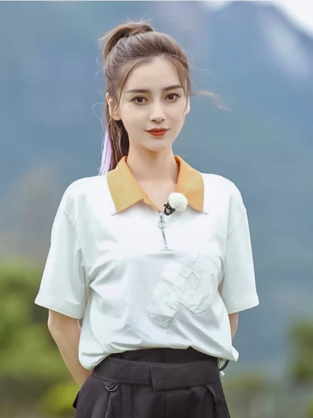 angelababy跑男韩国,angelababy跑男素颜 明星日常穿搭angelababy跑男路透合集