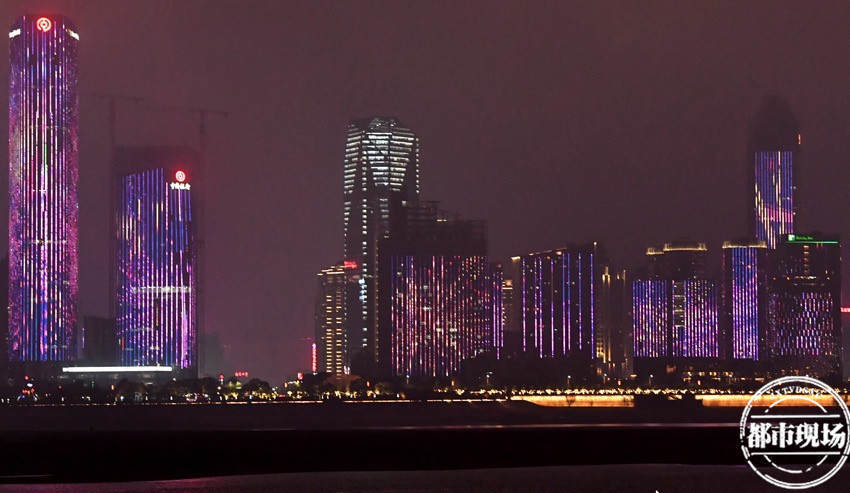 南昌喜迎牛年春节一江两岸灯光秀迎来新景观持续到2月26日