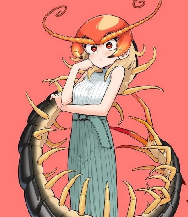 当昆虫拟人化全员化身萌系美少女这样的虫子你还害怕吗