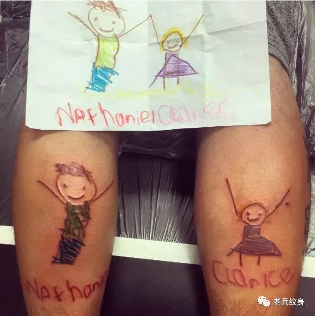 纹身除了可以"唬人"之外,还有这层爱意的表达!