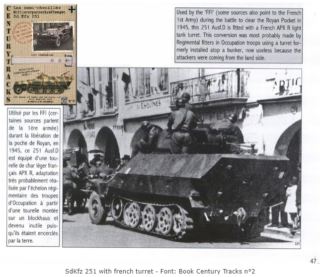 kfz.251半履带装甲车小史