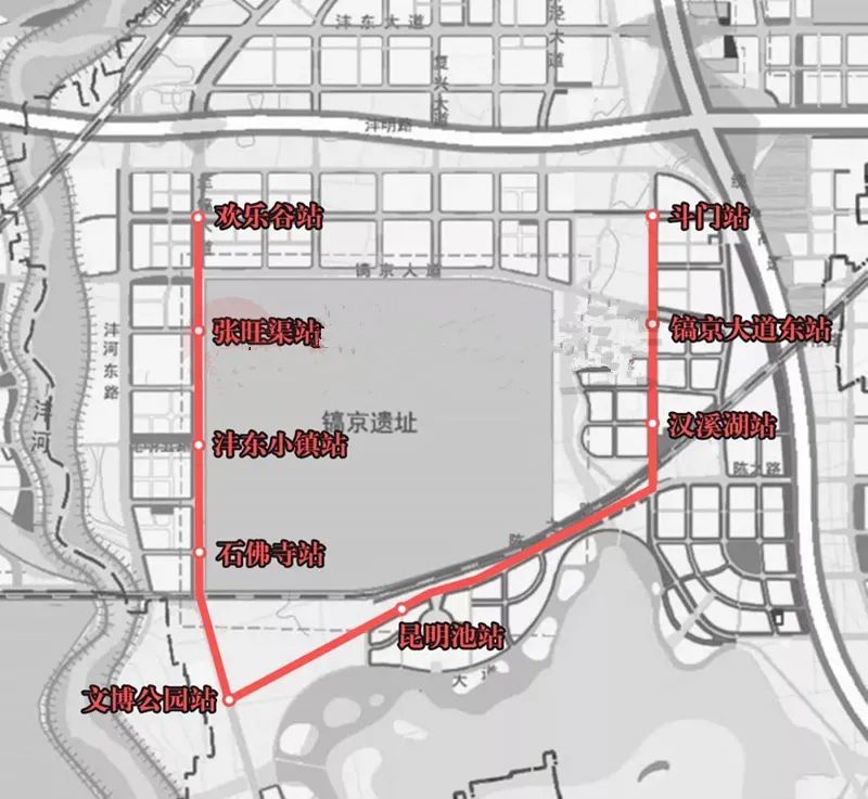 泾阳人好消息西咸新区规划建设两条智轨线路站点首曝光