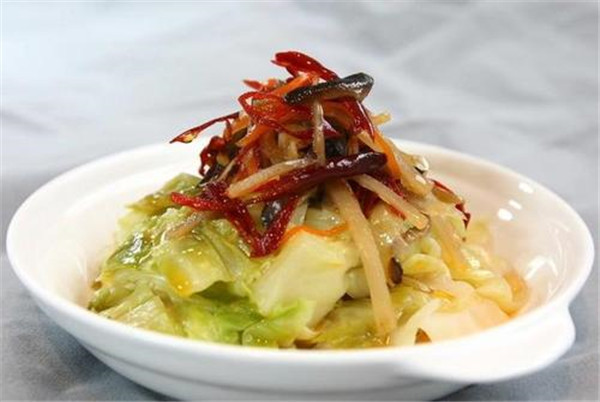 七夕会美食试过否珊瑚白菜