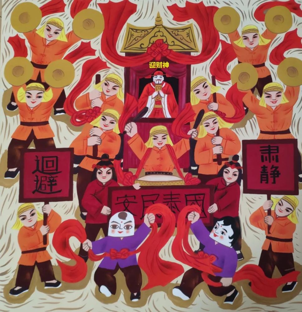 农民画又成了"爆款"!新华社告诉您:"鄠邑年"才是真正的中国年!