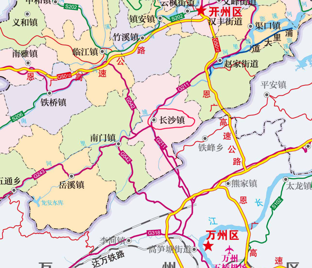 (长沙镇地图)那么重庆开州的长沙镇,和湖南省长沙市,到底有没有联系?