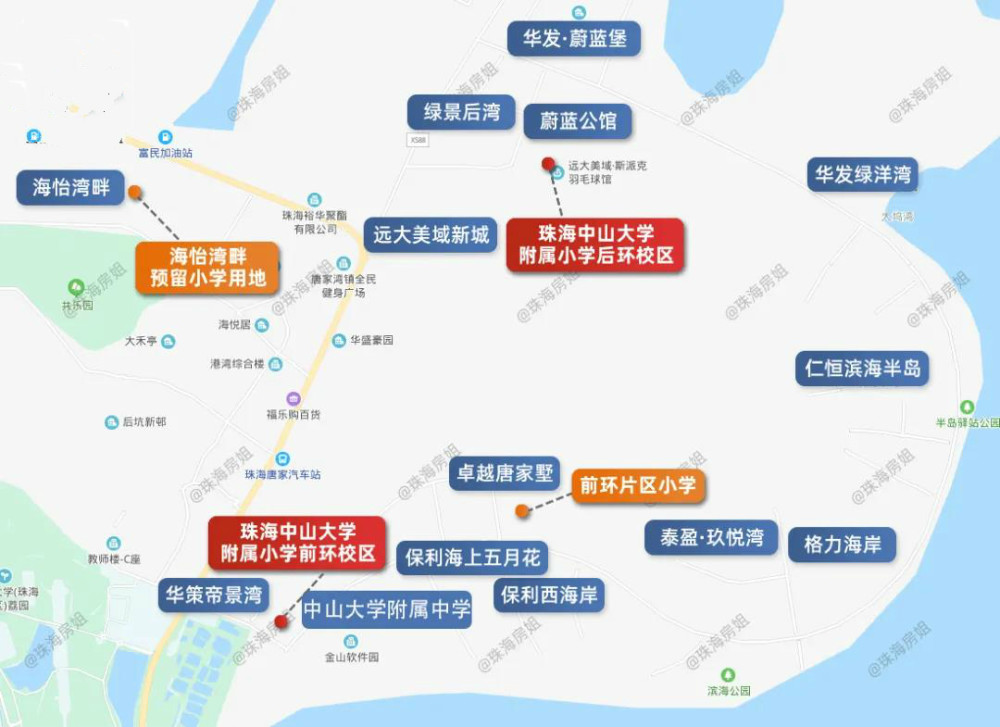 珠海唐家半岛pk科创北围,如何选?深度分析来了!