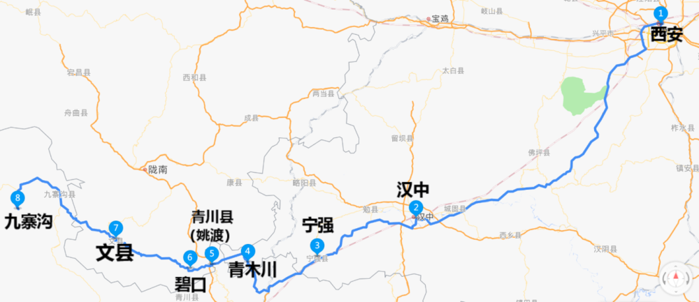 自己开车去九寨沟,竟然有5条路线?最后2条即将成为网红玩法!