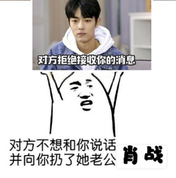 肖战的这些表情包太搞笑了吧!