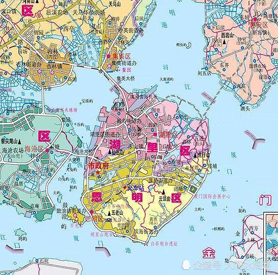 厦门市各区人口_厦门市各区地图
