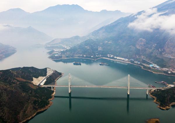 湖北秭归童庄河大桥建成通车|秭归县|庄河|湖北|三峡库区