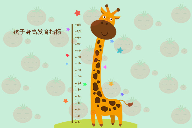 孩子身高发育指标 3岁以下的婴幼儿,每年的生长速度小于7厘米;3岁到