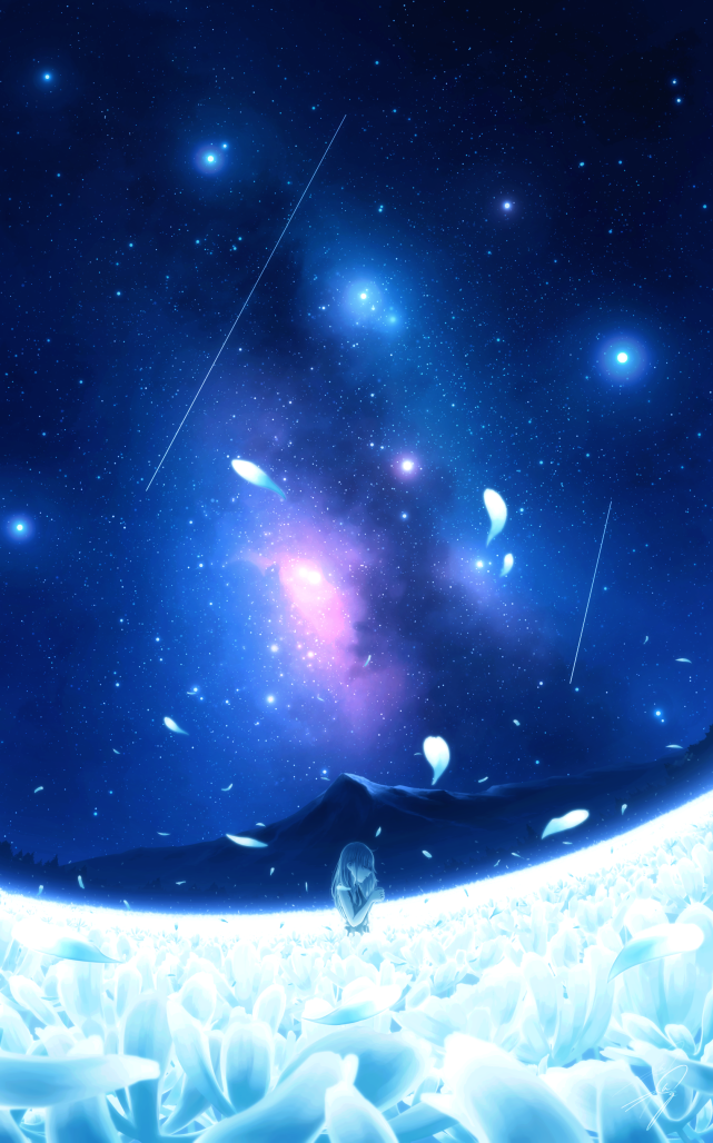 【第10期】唯美二次元星空壁纸