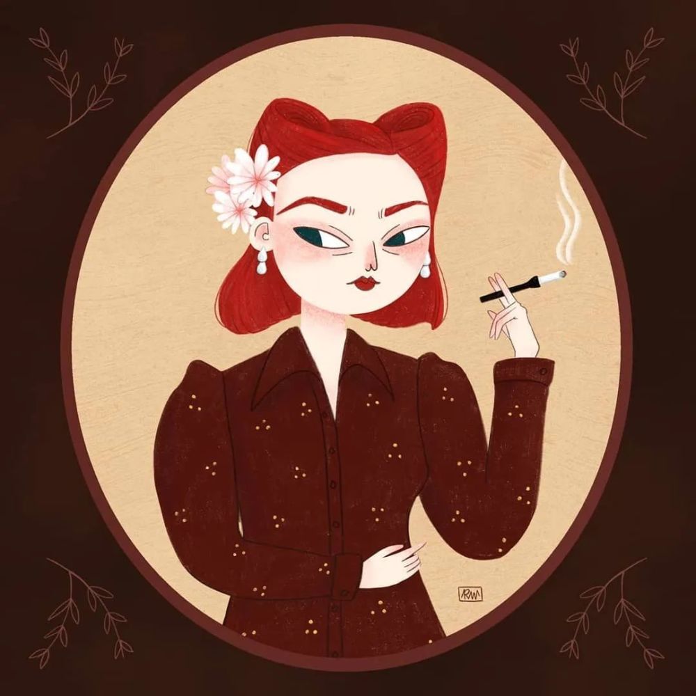 插画|画师 rachel winkle