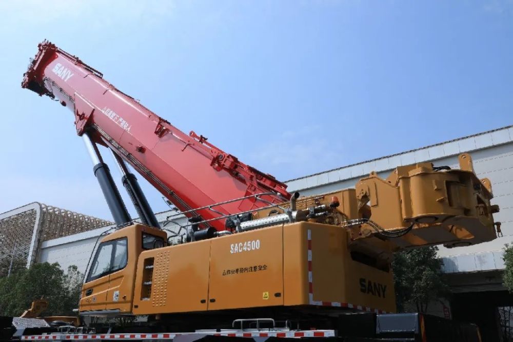三一sac4500吊车,风电场上无敌手?