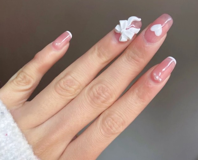 美甲‖简约显白