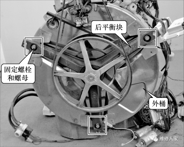 滚筒洗衣机支撑减震系统的结构知识.