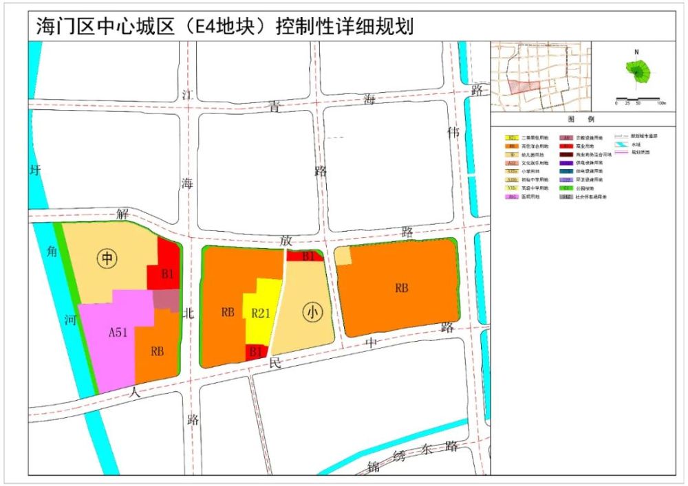 最新发布:海门中心城区规划调整,涉及多宗地块