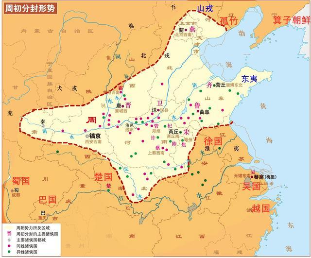 为何周朝搞分封制存在近800年,而其他朝代搞分封几十年就大乱