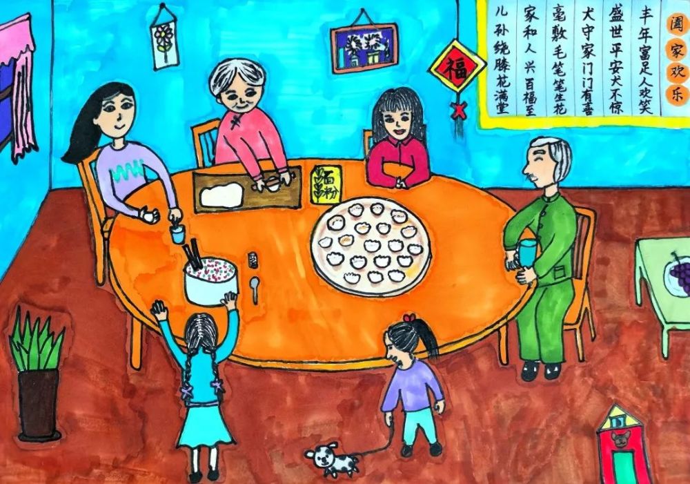 浓浓年味迎新春,漕娃用童真画笔勾勒美好期望,描绘多彩新年!