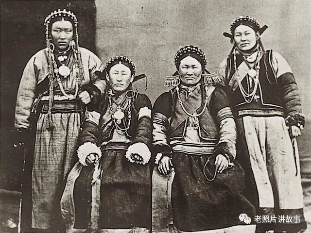 老照片|1880年代东西伯利亚布里亚特人