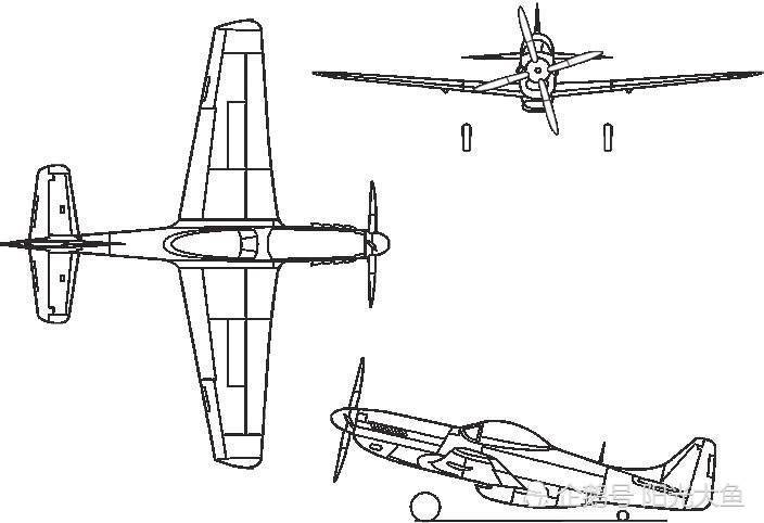 二战美军战机1-p-51"野马"战斗机