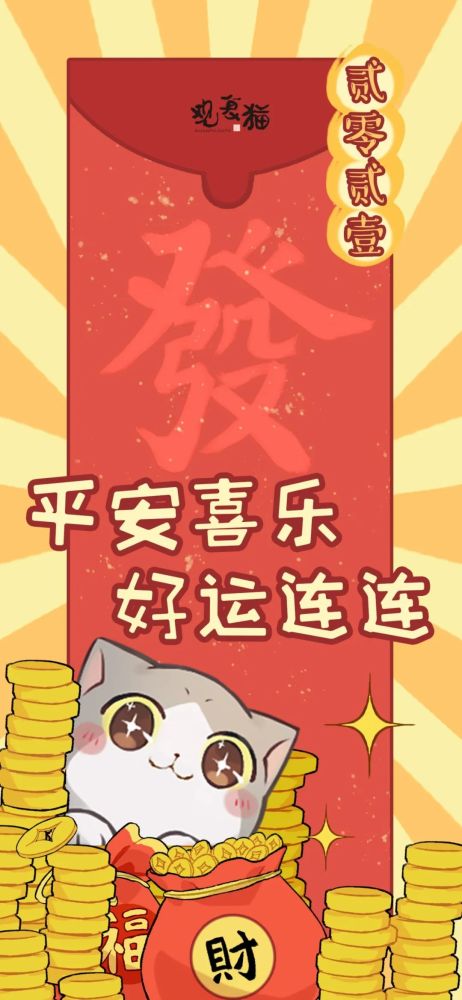 2021观复猫新年 姓氏壁纸,换就完了!