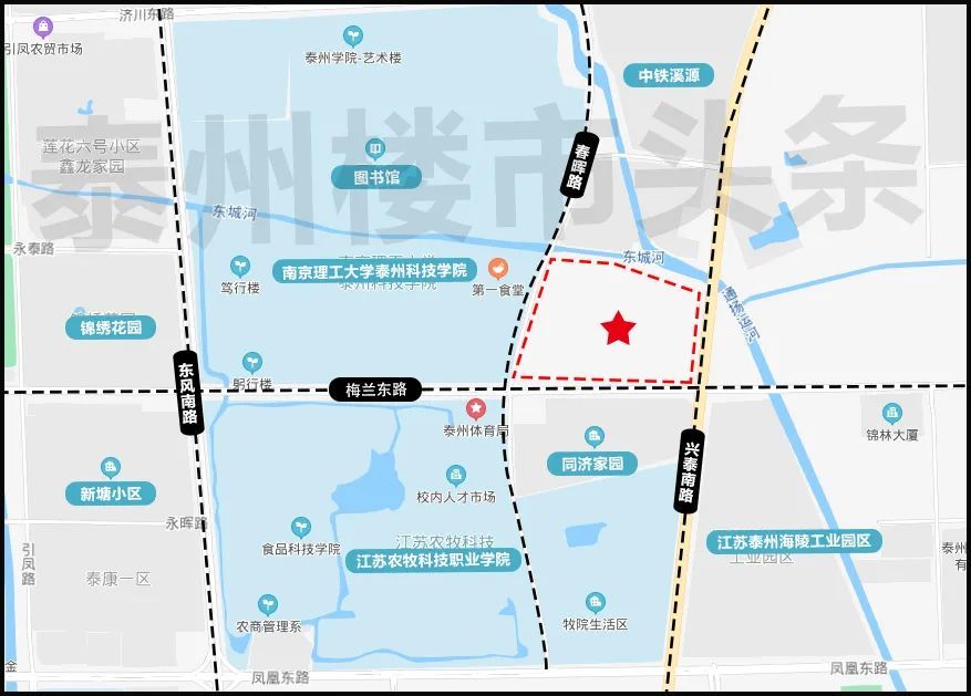2021年泰州最新地块出让计划公布!面积最大的在