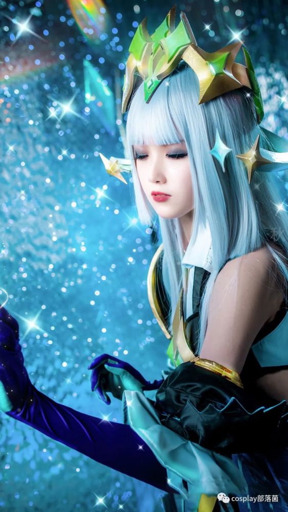 cos:王者荣耀同人虞姬启明星使cos正片@秋楚楚