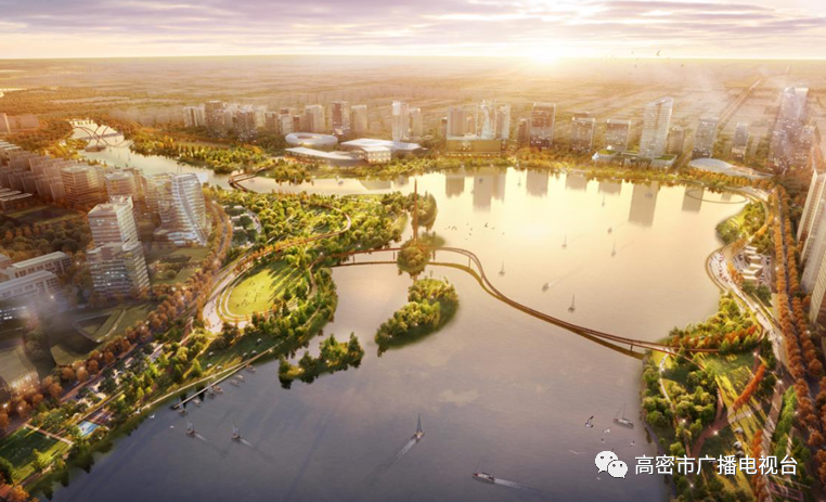重磅|向东 向海 向未来!高密现代化高品质城市规划设计!