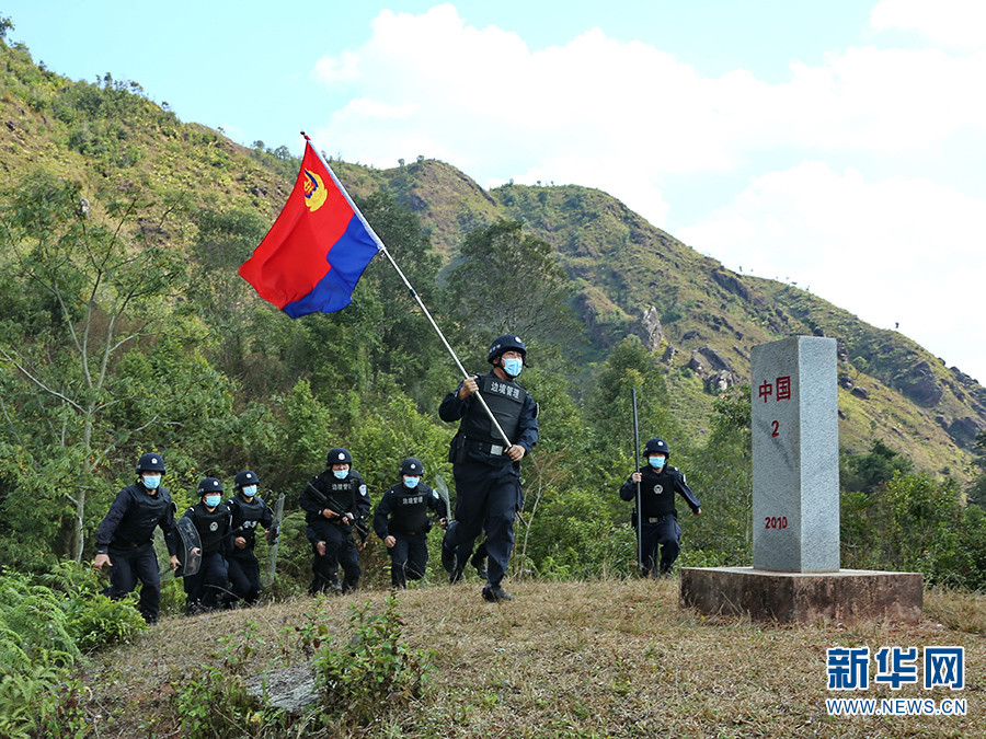 新春走基层|云南戍边民警边境巡逻迎新春