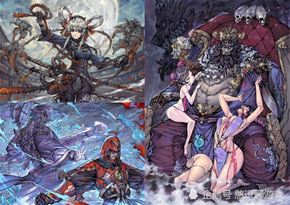 三国杀浅谈画家苍月白龙辨识度最高的画师画风独特但画工精细