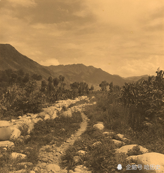 老照片:1933年外国人探访河北神秘村庄,深山久居自给自足