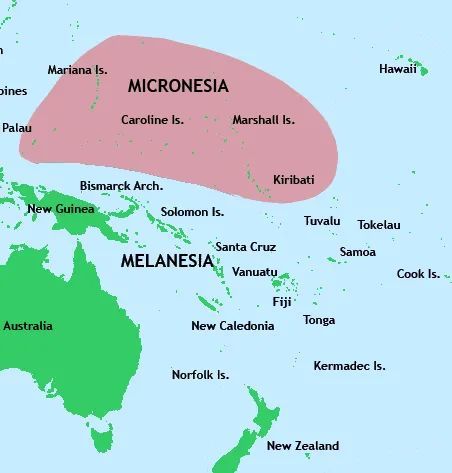1971年,澳大利亚,新西兰与斐济,瑙鲁,库克群岛等国成立了"南太平洋