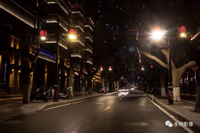 灯火霓虹 璀璨如画——林州人民街,龙山街夜景