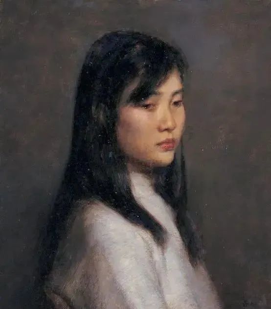 不瞒你说:军艺教授写实肖像油画欣赏!人物沉静含蓄,端庄优雅