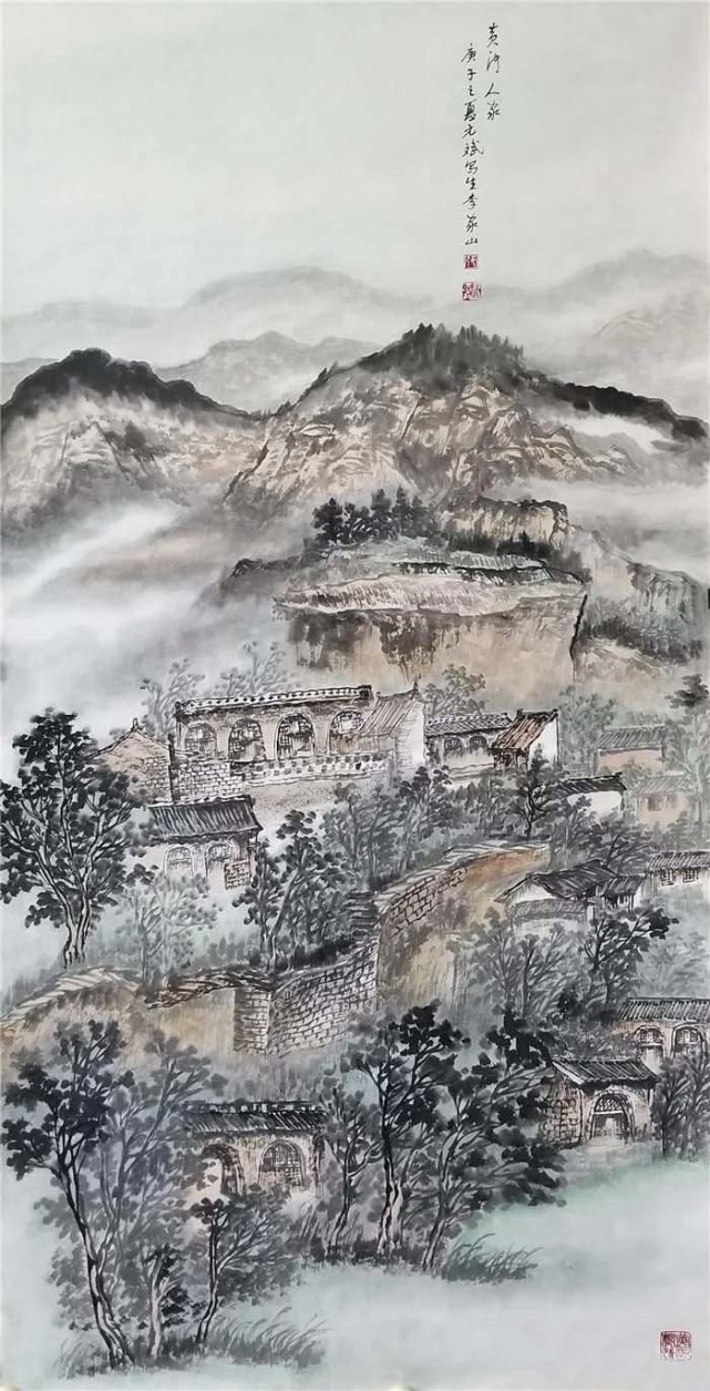 北方山水之美——张元斌山水画作品欣赏(图)