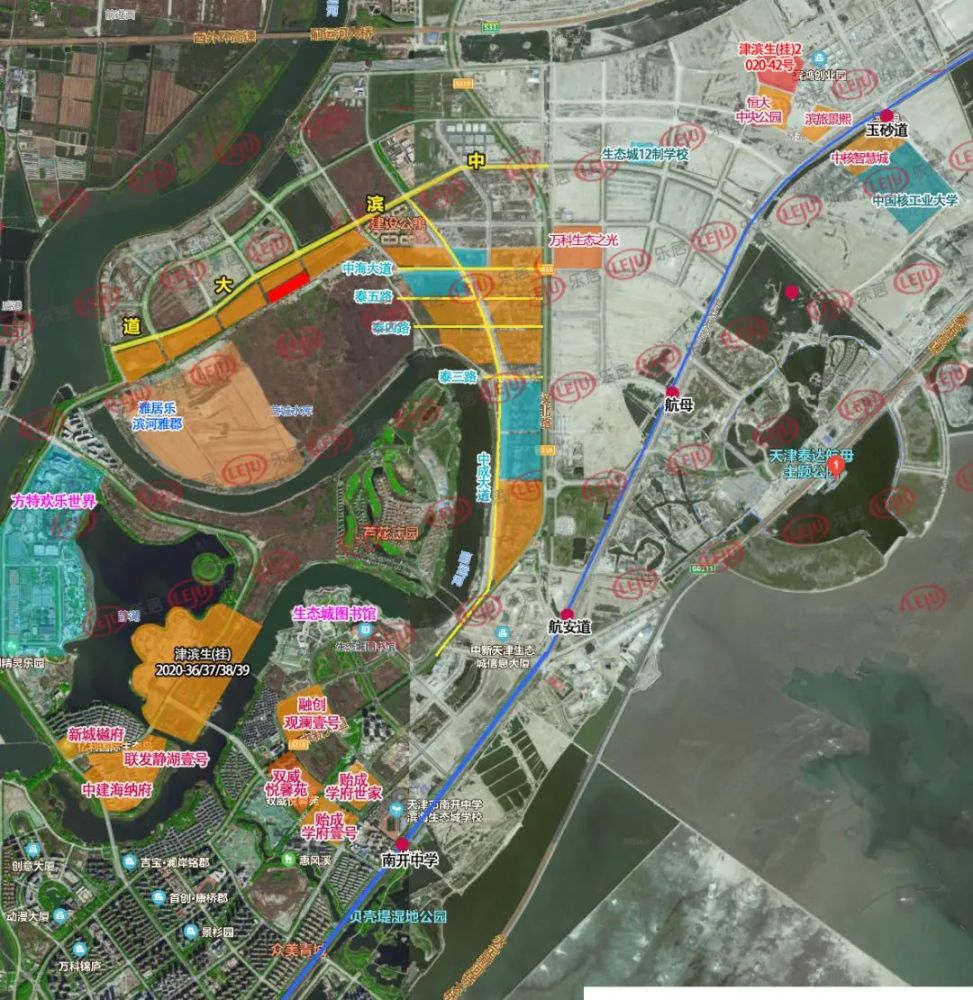亿利5.61亿竞价摘得中新生态城土地成交封箱地块