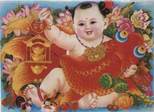 但事实上,年画可不仅仅就是胖娃抱鱼,上至天文地理,下至平民百姓,大